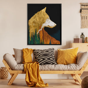 Wolf Amber Contemplation