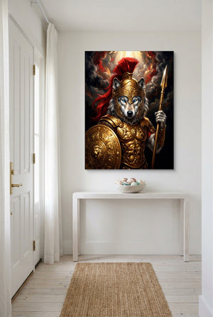 Wolf Centurion โ wolf centurion p small room with table 1port flush print