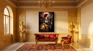 Wolf Centurion โ wolf centurion roman walls 1port framed black