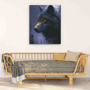 Wolf in Fog - Luxury Wall Art