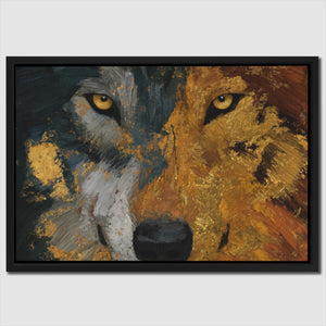 Wolfs Copper Territory - Luxury Wall Art
