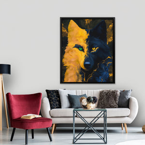 Wolf's Dual Soul - Luxury Wall Art