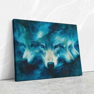Wolf's Movement - Luxury Wall Art