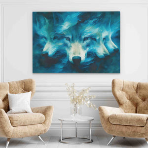 Wolf's Movement - Luxury Wall Art