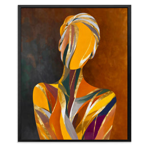 Wrapped in Gold - Luxury Wall Art