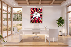 WS Bull Pop 1 - Luxury Wall Art