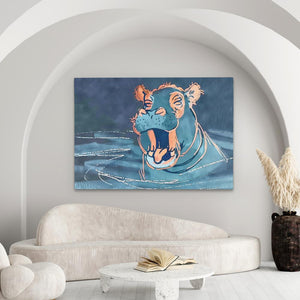 Yawning Hippo - Luxury Wall Art