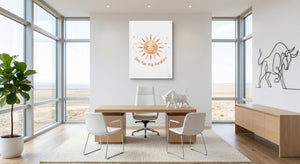 You Are My Sunshine — you are my sunshine office space with furniture 1port flush print