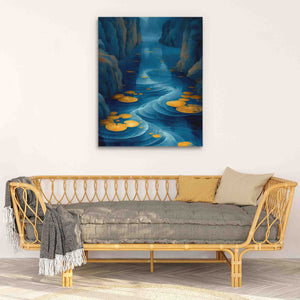 Zen River - Luxury Wall Art