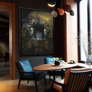 Leopard's Gaze - Canvas - Luxury Wall Art