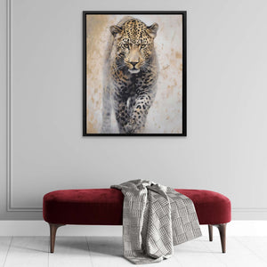 Leopard's Enigma - Luxury Wall Art