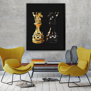 Knight's Dueling - Luxury Wall Art