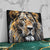 Dripping Gold Lion - Luxury Wall Art