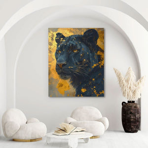 Glimmering Leopard - Animals Art