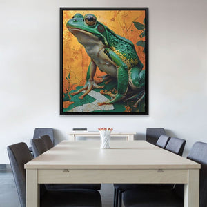 Green Frog - Luxury Wall Art