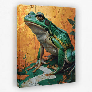 Green Frog - Luxury Wall Art