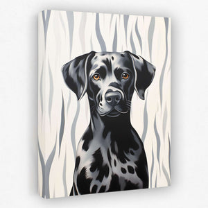 Grey Dalmatian - Luxury Wall Art