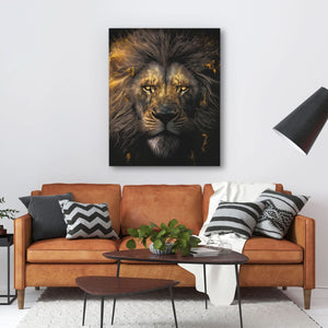 Immortal Lion - Luxury Wall Art - Canvas Print