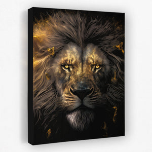 Immortal Lion - Luxury Wall Art - Canvas Print
