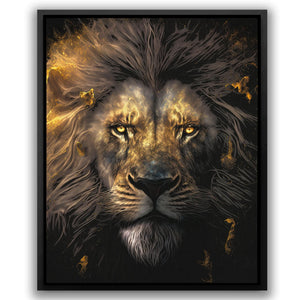 Immortal Lion - Luxury Wall Art - Canvas Print