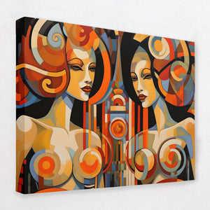 Intellectual Beings - Luxury Wall Art - Canvas Print