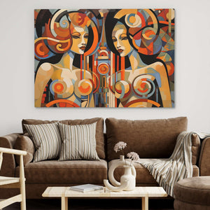 Intellectual Beings - Luxury Wall Art - Canvas Print