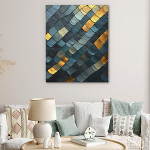 Jade Chain Mail - Luxury Wall Art
