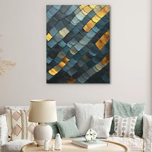 Jade Chain Mail - Luxury Wall Art