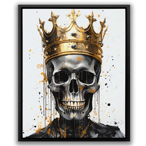 King of Bones - Luxury Wall Art - Canvas Print