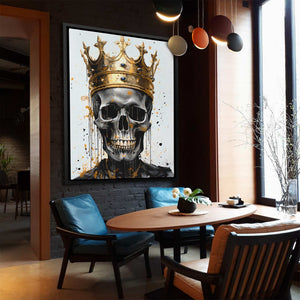 King of Bones - Luxury Wall Art - Canvas Print