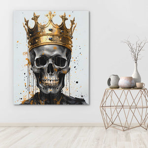 King of Bones - Luxury Wall Art - Canvas Print