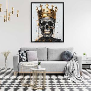 King of Bones - Luxury Wall Art - Canvas Print