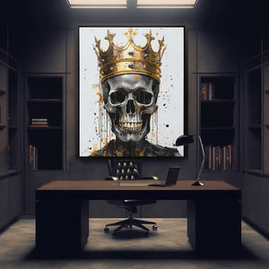 King of Bones - Luxury Wall Art - Canvas Print