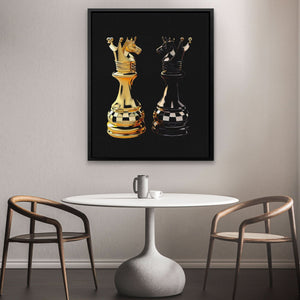 Knight's Dueling - Luxury Wall Art