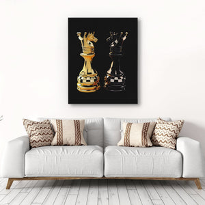 Knight's Dueling - Luxury Wall Art