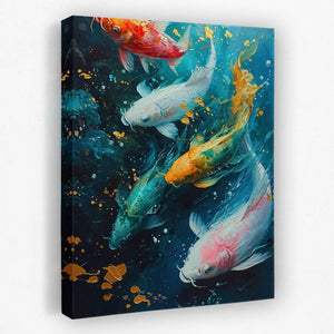 Koi Rainbow - Luxury Wall Art