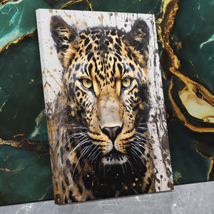 Leopard's Dance - Canvas - Luxury Wall Art