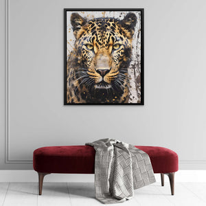 Leopard's Dance - Canvas - Luxury Wall Art