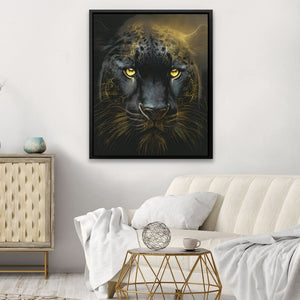 Leopard's Gaze - Luxury Wall Art