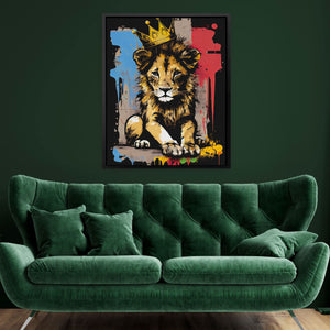 Lion King Cub - Luxury Wall Art