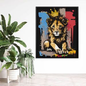 Lion King Cub - Luxury Wall Art