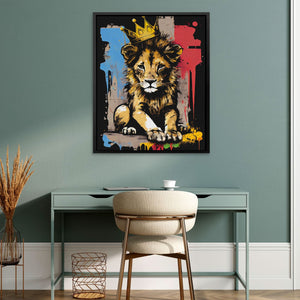 Lion King Cub - Luxury Wall Art