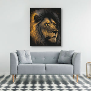 Lion's Glory - Luxury Wall Art