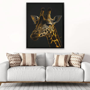 Long Neck Giraffe - Luxury Wall Art