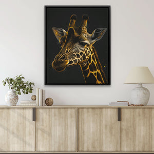 Long Neck Giraffe - Luxury Wall Art