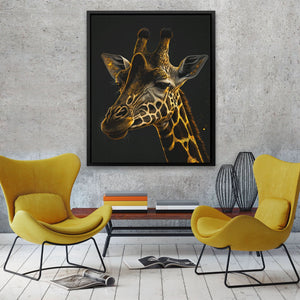 Long Neck Giraffe - Luxury Wall Art