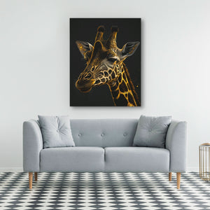 Long Neck Giraffe - Luxury Wall Art