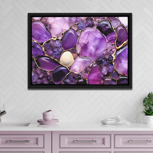 Luminous Harmony - Amethyst Art