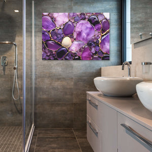 Luminous Harmony - Large Abstract Canvas Print