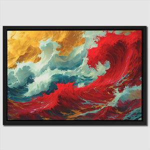Luminous Waves - Luxury Wall Art